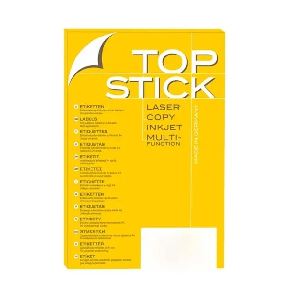 Etiquette Top stick 210 x 297 mm (A4/1)