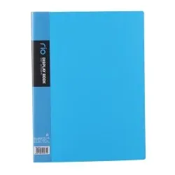 Porte documents A4 personnalisable 40 vues couleurs assorties