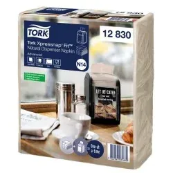 Tork Xpressnap Fit® Serviettes Enchevêtrées Naturelles