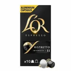 PAQUET DE 10 CAPSULES COMPLATIBLE NESPRESSO L'OR RISTRETTO 11