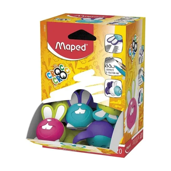 GOMME PUZZLE CROC CROC BUNNY MAPED