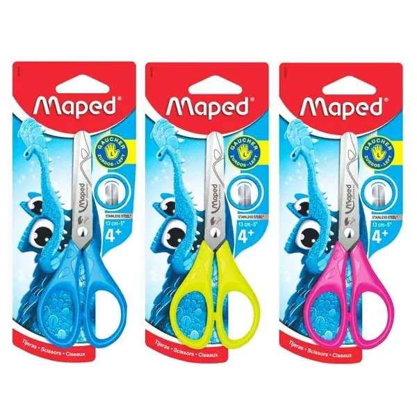 CISEAUX ESSENTIALS 13CM MAPED 