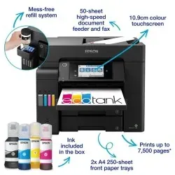 IMPRIMANTE JET D'ENCRE EPSON ECOTANK ITS L6550 4EN1 COULEUR WIFI